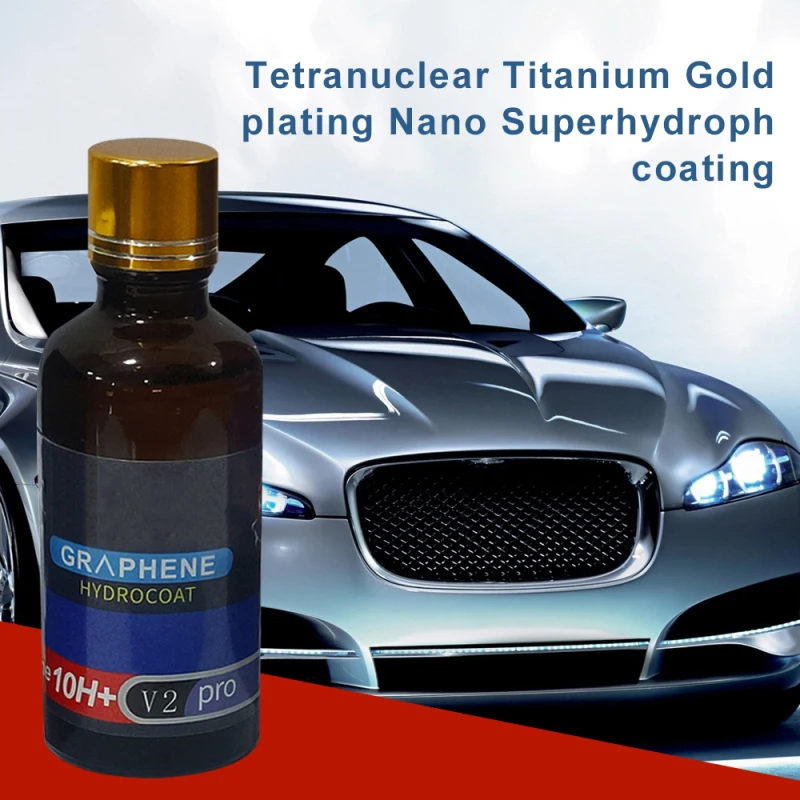 

Car Ceramic Coating Liquid Glass Nano Super Hydrophobic Car Plating Anti-Scratch Graphene Plating Solution Dropshipping Hot Sale