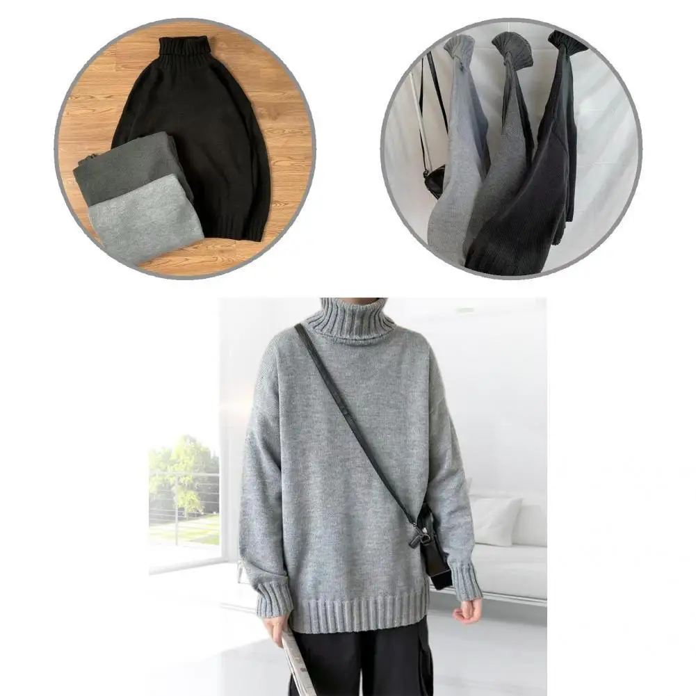 

Thick Stylish Wear Resistant Anti-shrink Autumn Sweater Elastic for School