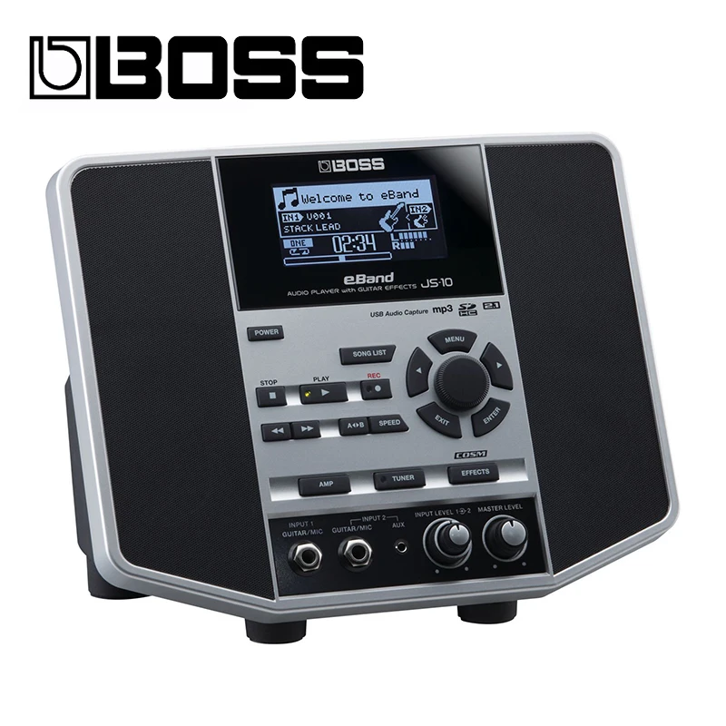 Аудиоплеер BOSS eBand JS 10 с гитарными эффектами Новый в коробке|Детали и аксессуары