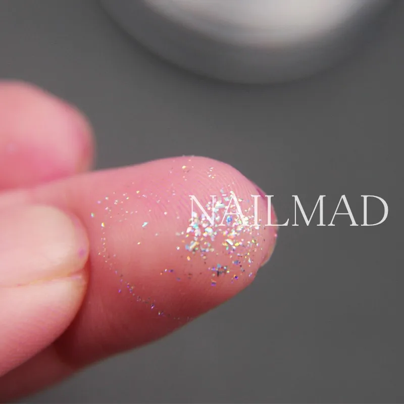 0 2 г/коробка блестящие хлопья для ногтей|nail powder|laser powderpowder nail |
