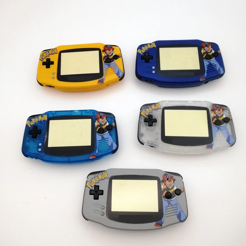 10 цветов Горячая Новинка Pokeman серии запасной чехол КРЫШКА ДЛЯ nintendo Gameboy Advance GBA корпус оболочки
