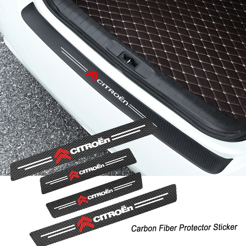 5 шт. защитные наклейки на порог двери автомобиля Citroen Xsara Berlingo Celysee Vts C1 C3 C4 C5 C6 Picass |