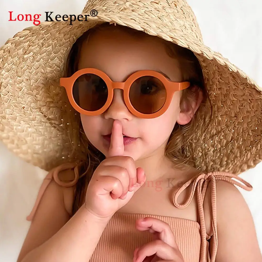 

Children Decorative Sunglasses Vintage Round Cute Girls Boys Eyewear Outdoor Kids Shades Eyeglasses Retro Baby Sun Glasses UV400