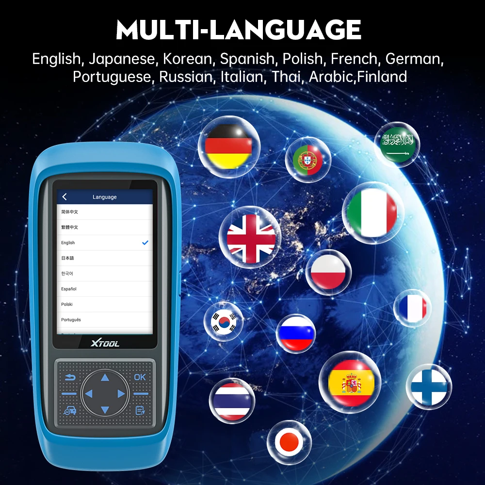 XTOOL PS701Pro Professional Diagnostic Tool for Japanese car with Active test Isuzu Toyota/Kia online update Bluetooth |