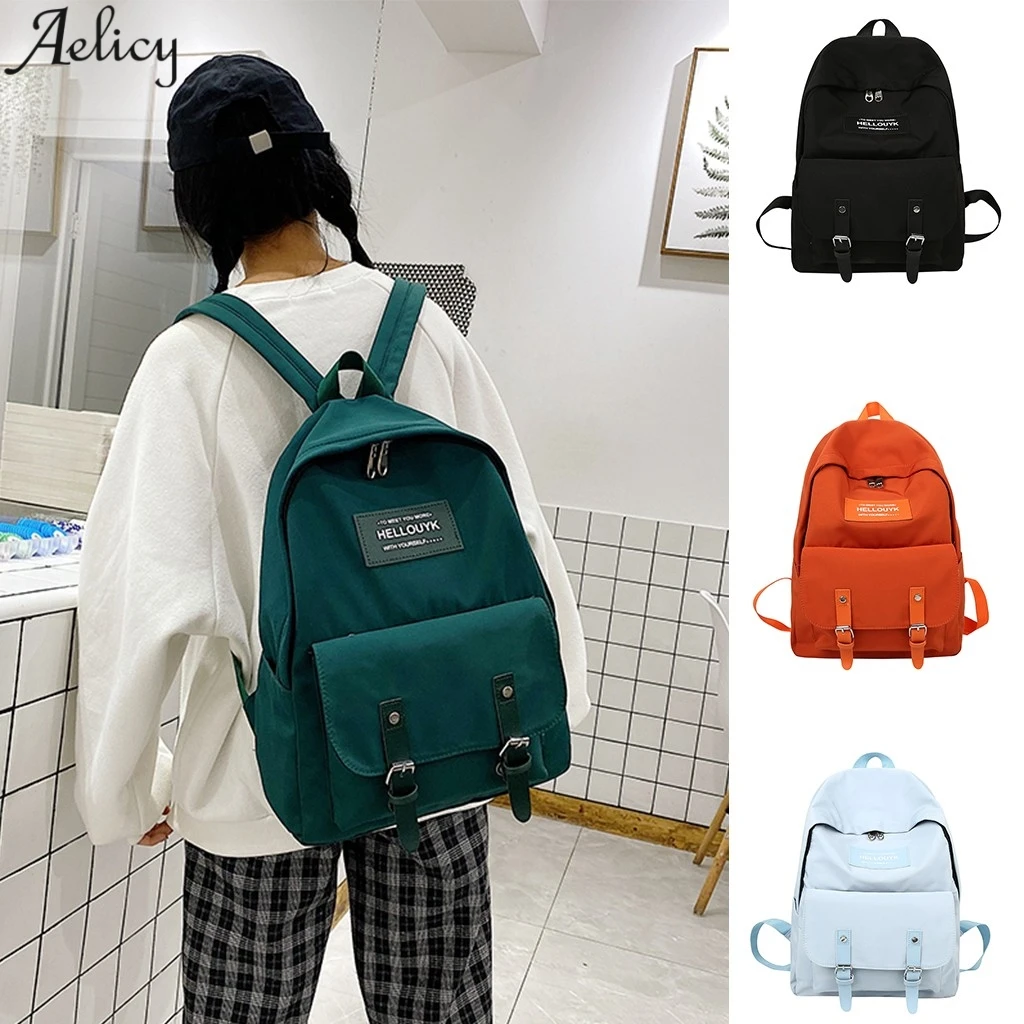 Aelicy модная женская хлопковая Льняная сумка на плечо милый рюкзак Большая