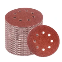 60pcs 5 inch sanding discs sandpaper assorted 60 80 120 180 240 320 grits for power random track sanders
