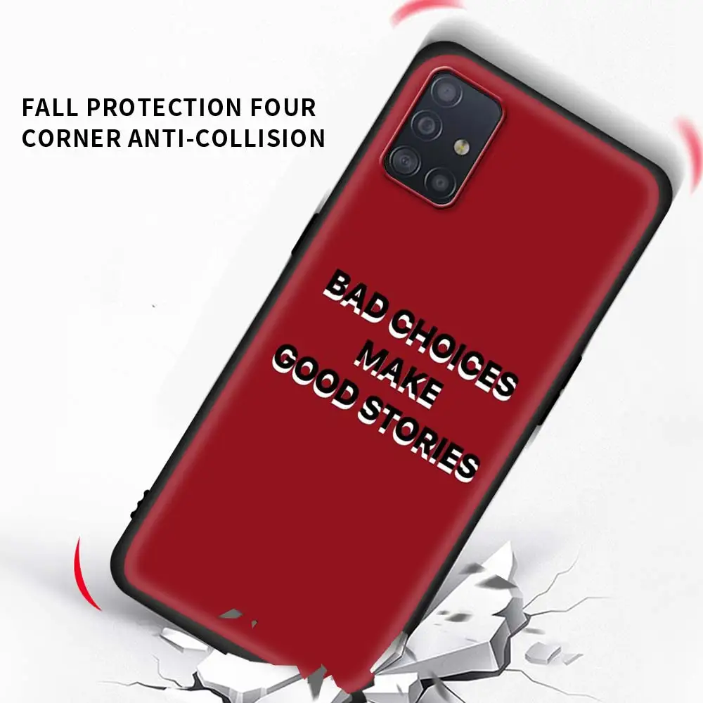 

Red Devil Girl Words Phone Case for Samsung Galaxy A51 A71 A01 A11 A21 A21s A31 A41 A42 5G A50 A10 A20e Back Cover Soft Coque
