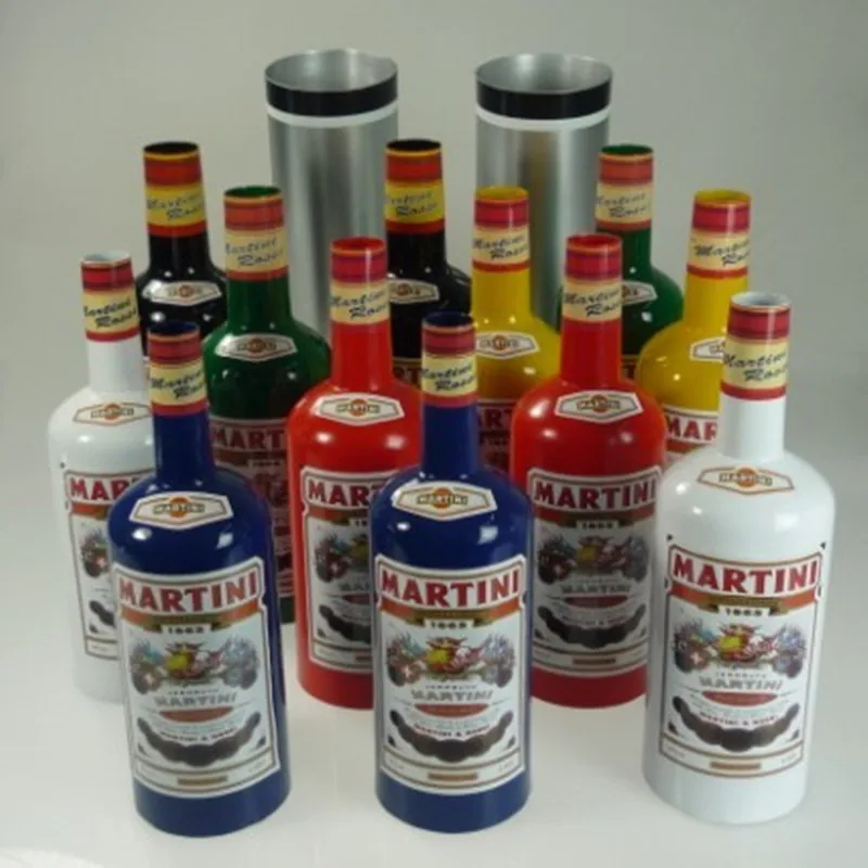 Многоразовые бутылки/движущиеся увеличивающие и раскрашивающие бутылки (12