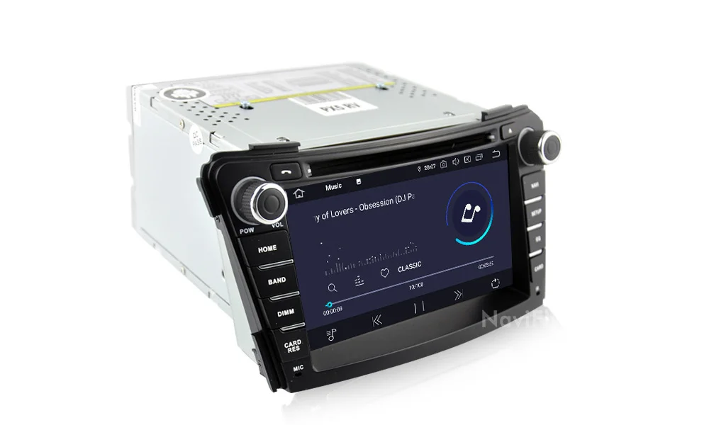 NaviFly Android 9,0 автомобильный мультимедийный плеер gps навигации для HYUNDAI I40 I-40 2011 2012 2013 стерео радио RDS