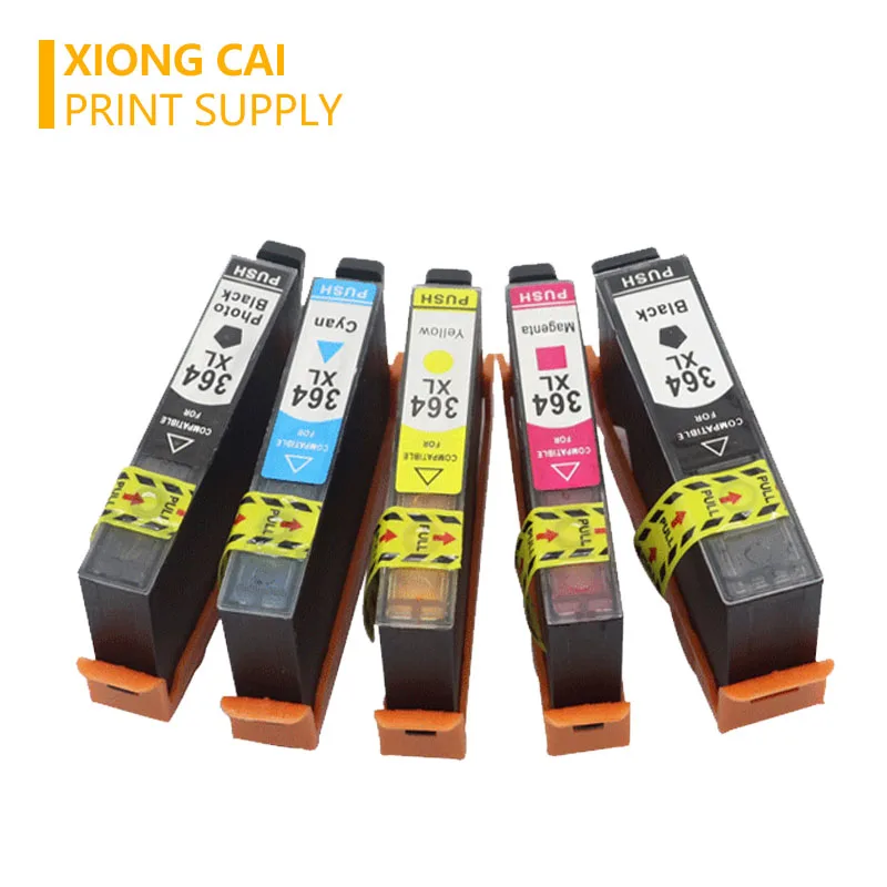 For HP364 Compatible Ink Cartridges 364 364XL for HP Photosmart 5520 6510 6520 7510 B109 B110 B209 C310 C410 FREE SHIPPING | Компьютеры и