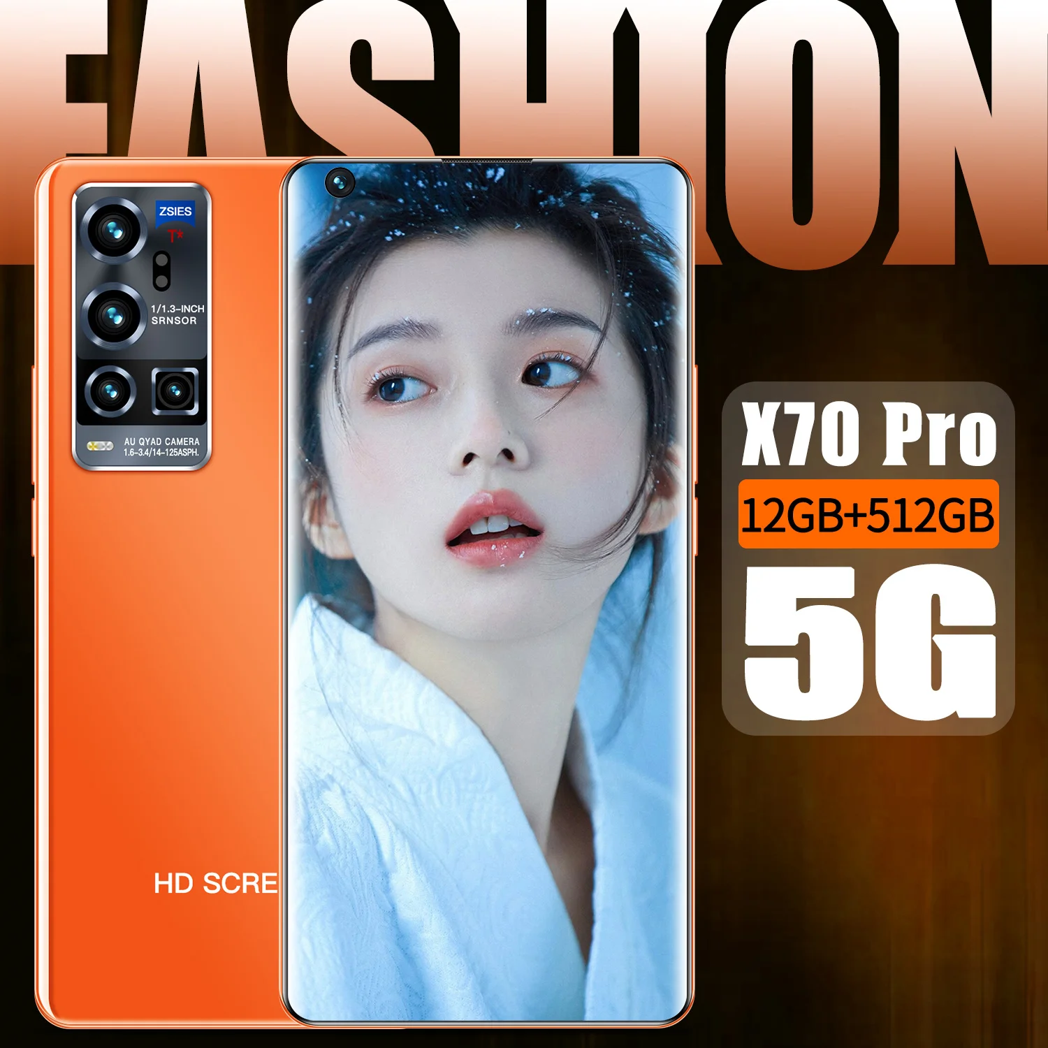 

Smartphone x70 pro, 12gb ram, 512gb rom, 5g, dual sim, unlocked, android 10.0, mtk 6799, deca core, cell phones, gps