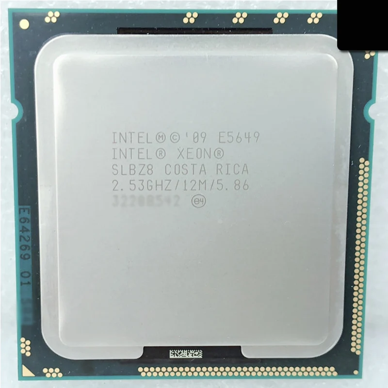HUANANZHI X58 LGA1366 M ATX материнская плата с Процессор Intel Ксеон E5649 2 53 ГГц от известного