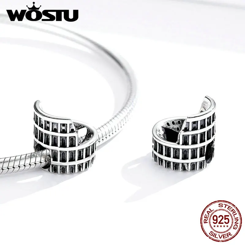 Новинка 2020 Восточная подвеска WOSTU серебряная Китайская Башня языческие подвески