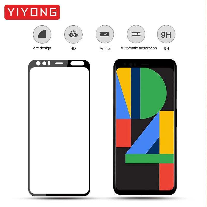 Изогнутое 3d стекло YIYONG для Google Pixel 4 3 XL закаленное Защита экрана 3A 2 Pixel4