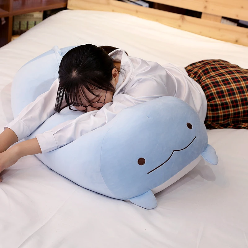 Гигантская подушка 60/90 см мягкая Sumikko gurashi хлопчатобумажная Наволочка на подушку