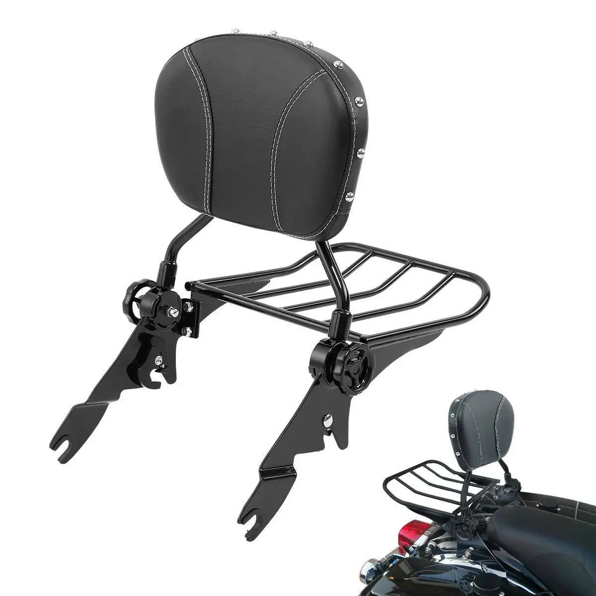 

Съемная подкладка для спинки мотоцикла с заклепками для моделей Harley Touring 2009-2020