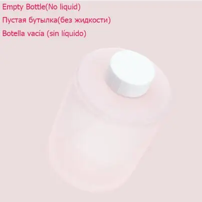empty pink bottle Xiaomi Mijia автоматический индукционный пенообразователь ручная мойка автоматическое мыло 0,25 s инфракрасный датчик для умного дома - Цвет: empty pink bottle