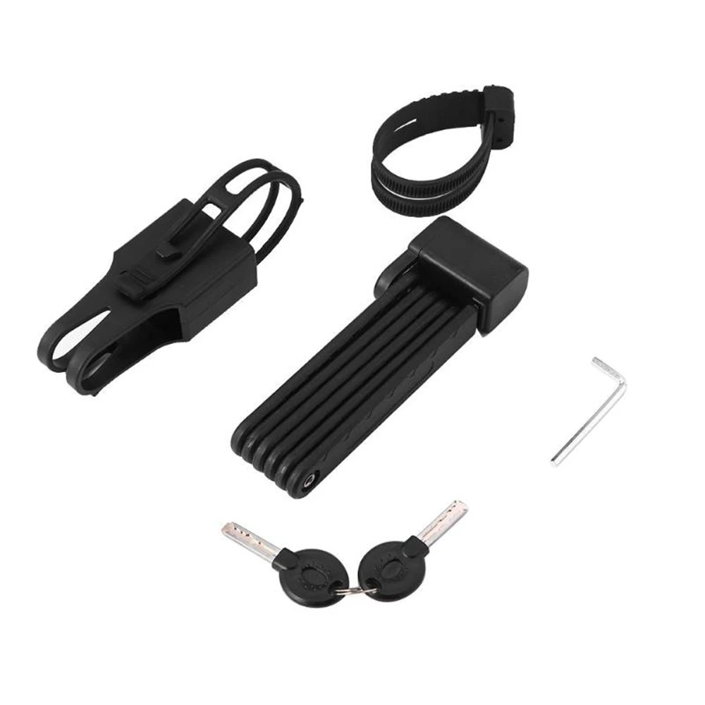 

Bicycle Lock Anti-Theft Riding Bike Lock Universal Anti-Cutting Folding Security Cable Lock for Hiking Cycling Outdoor Equipment