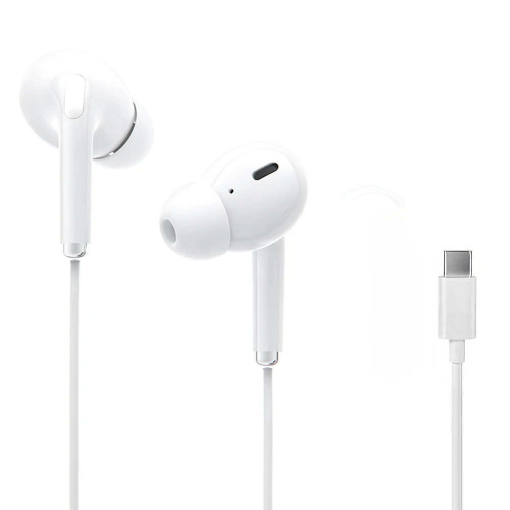 

AZiMiYO ST1 Earphones Heavy Bass Wired Type C 3.5mm In ear with Mic for phone computer headset Stereo earphone for xiaomi 11