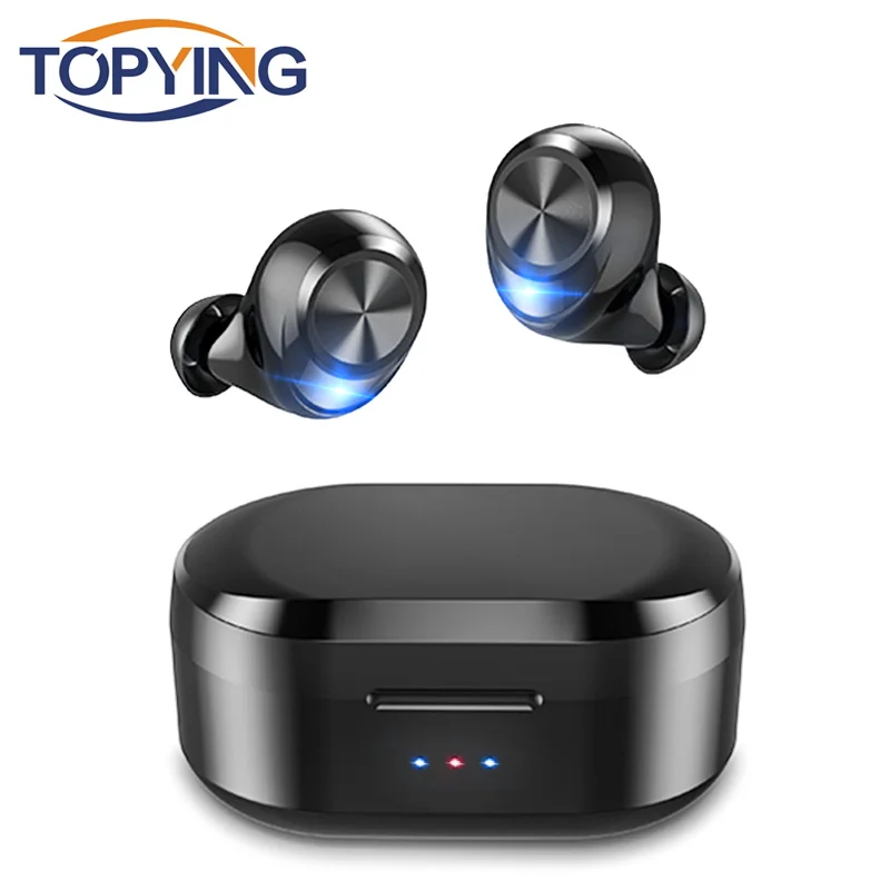 TOPYING V5.0 Bluetooth стерео наушники Беспроводной IPX5 Водонепроницаемый сенсорный