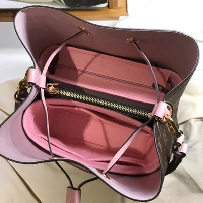 

Fits For Neo noe Insert Bags Organizer Makeup Handbag Organize Travel Inner Purse Portable Cosmetic base shaper for neonoe NEW