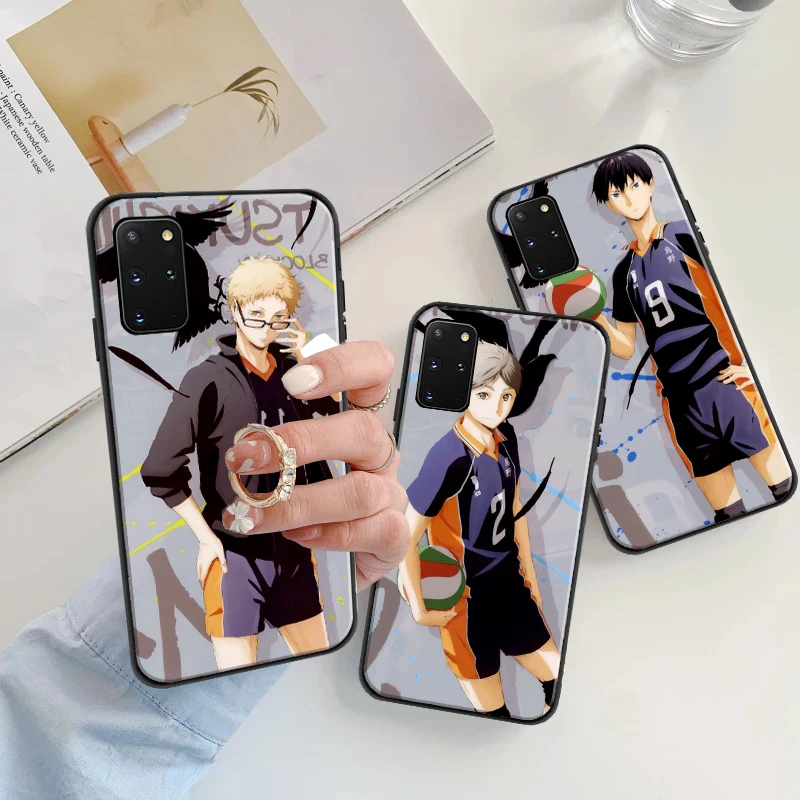 

Cartoon Anime Haikyuu!! Phone Case Cover For Samsung Galaxy S8 S8 Plus S9 S9 Plus S10 S20 S20 FE Lite Ultra Fundas Capa