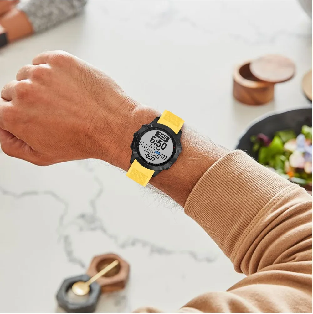 26 22 20 мм ремешок для часов для Garmin Fenix 5X5 5S 3 3HR 6 6X6 S gps часы Quick Release strip Forerunner 945/935 наручных полос