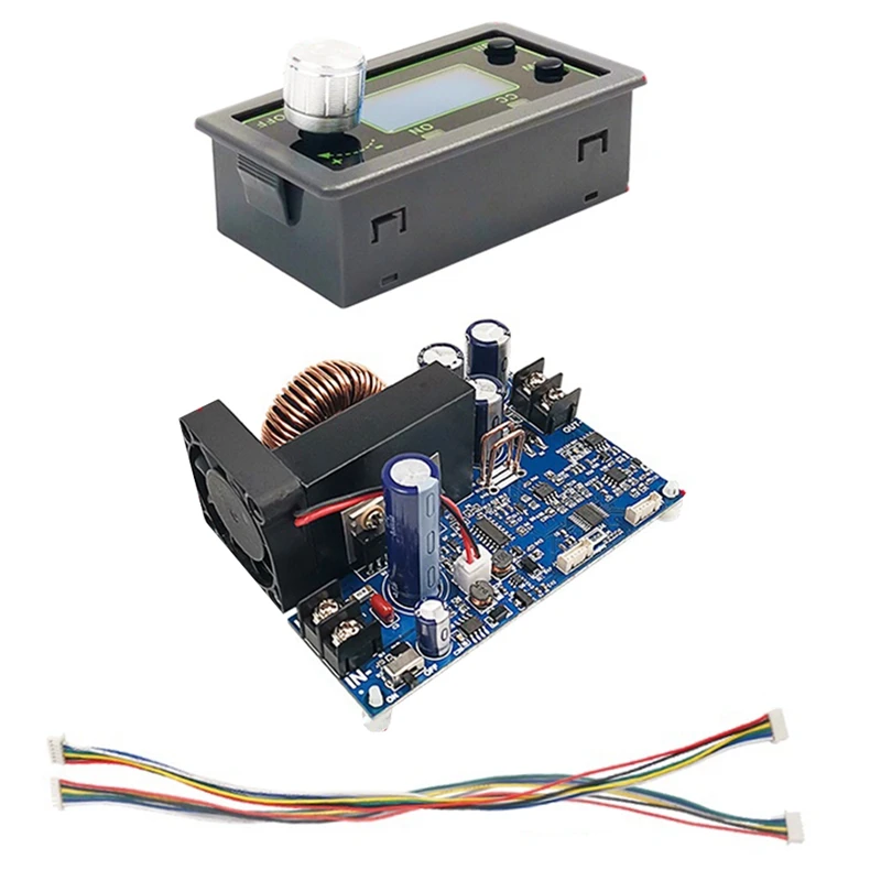 

50V12A 600W CNC Step-Down Adjustable Power Supply Module, Volt-Ampere Meter, DC Stabilized Voltage, LCD Display