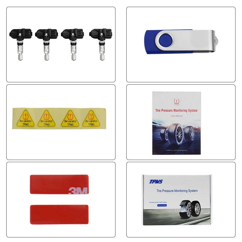 Новейшая Солнечная энергия автомобиля TPMS в режиме реального времени цифровой