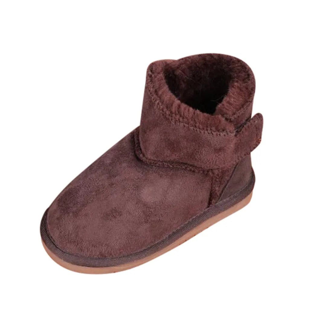 Зимняя Повседневная новая детская обувь для мальчиков и девочек высокие