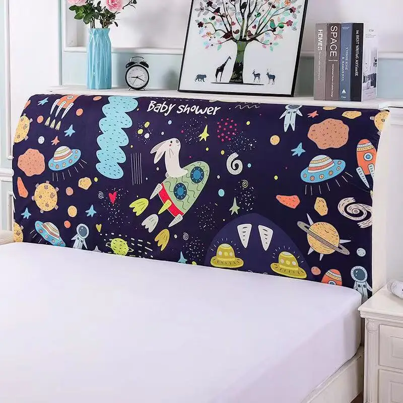 Color 8 Модный мультяшный чехол для кровати, защитный чехол для спинки кровати, Мягкий пылезащитный чехол для кровати 1,5 м/1,8 м/2,0 м - Цвет: Color 8