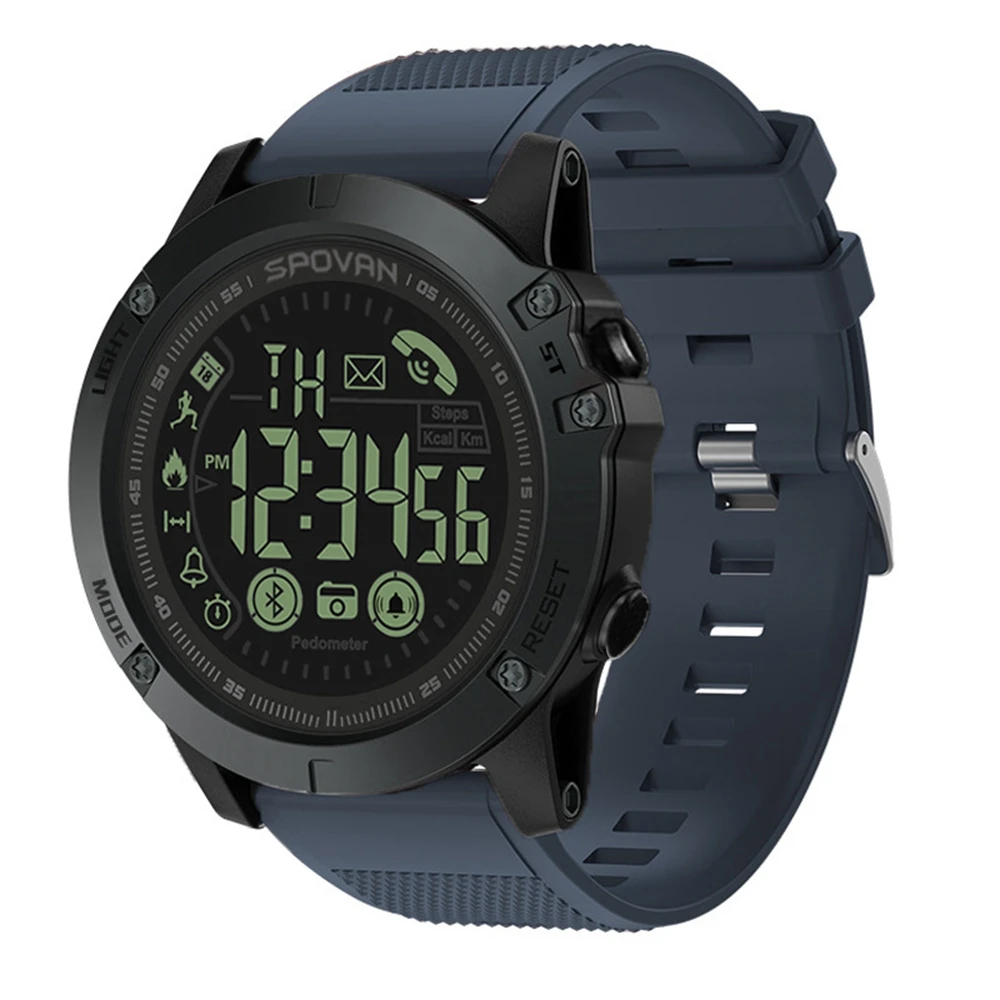 

Умные спортивные часы PR1-1 IP68, водонепроницаемый Bluetooth-браслет, регулируемый браслет с шагомером, фитнес-трекер