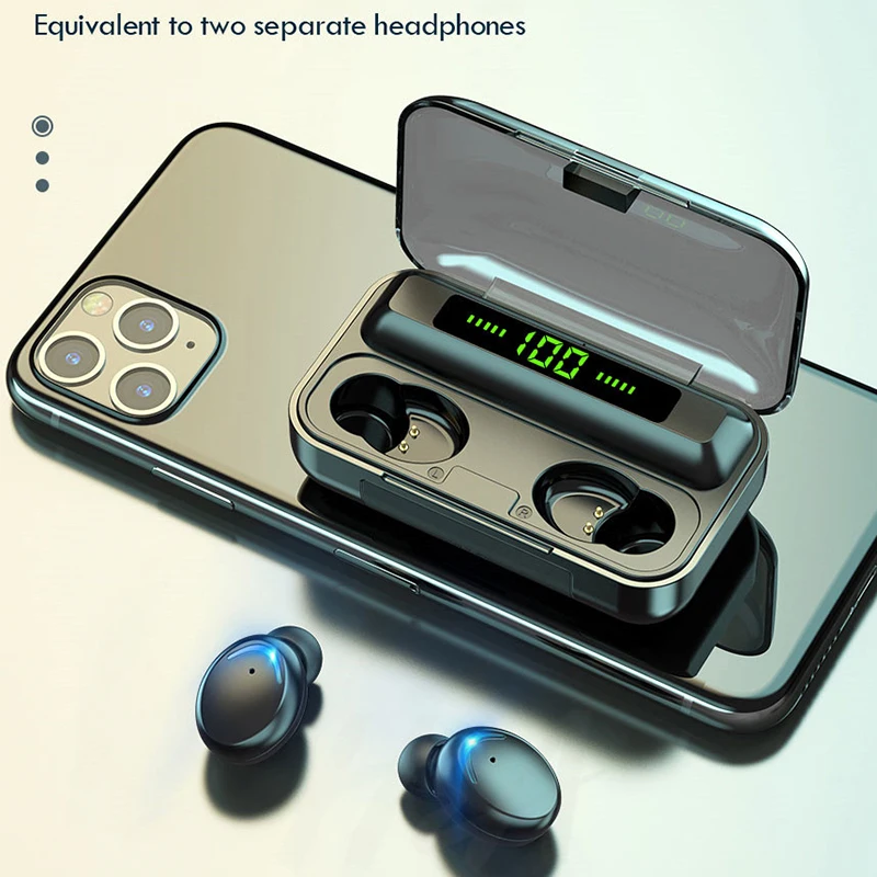 DREAMNICE беспроводные наушники Bluetooth 5 0 IPX7 водонепроницаемый Беспроводные TWS