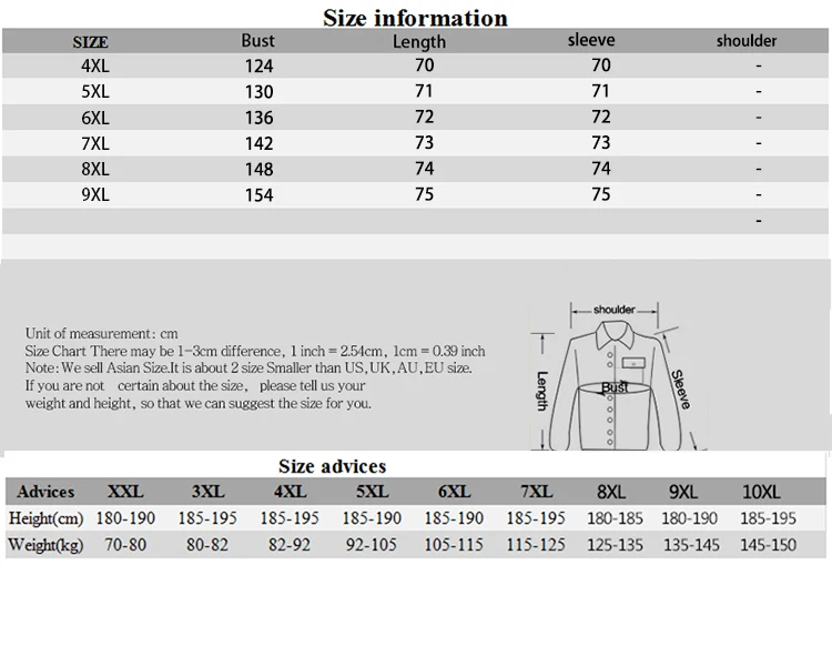Мужская теплая куртка с воротником-стойкой зимняя парка обхватом груди 160 см 9XL 8XL