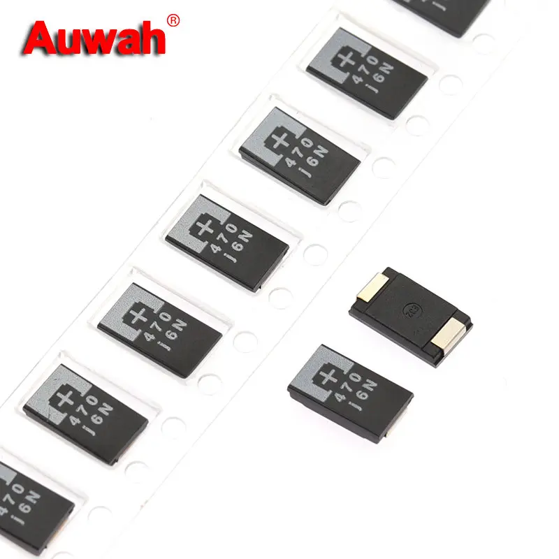 5 шт. 6TPE470MAZU 6 3 В 470 мкФ 18mOhms 7343 Тип E SMD полимерные Танталовые Конденсаторы POSCAP