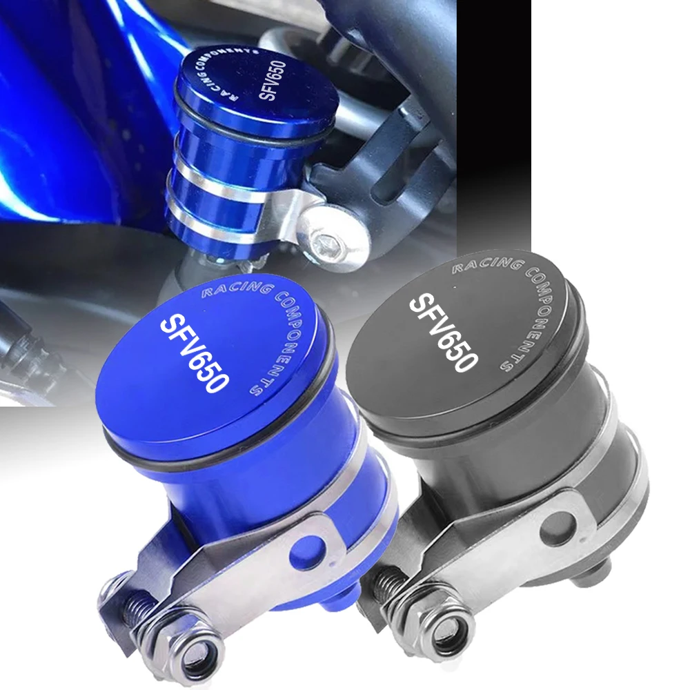 

Universal Motorcycle For SUZUKI SFV650 2009-2016 Rear Brake Fluid Reservoir Clutch Tank Oil Fluid Cup Cover SFV 650 SFV-650 2015