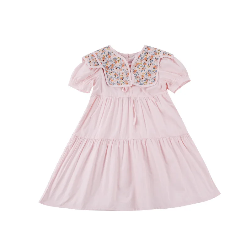 

Family Matching Outfits Mom and Daughter clothes sets Dress for girls pink hubble-bubble sleeve long dress family look
