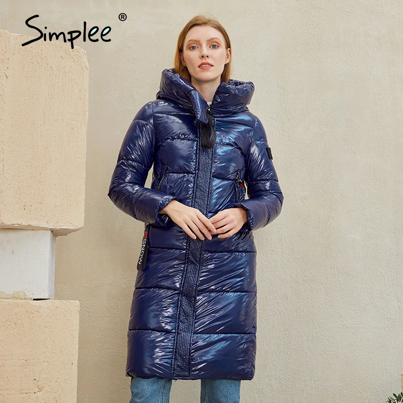 Куртка женская зимняя ветрозащитная с карманами и капюшоном | Женская одежда