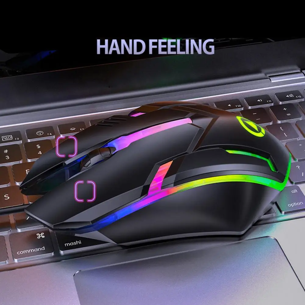 

30% Off G6 1200DPI USB Wired Mouse Colourful Backlight Ergonomic Gaming Mouse Mice for Computer Laptop Gamer Mouse USB Wired Mou