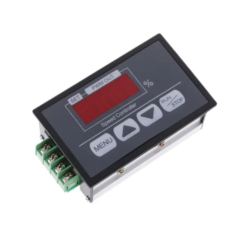 

6-60V PWM DC Motor Speed Controller With Digital Display Panel Button Governor
