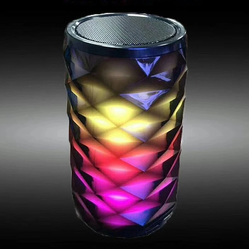Домашний миниатюрный цветной алмазный маленький беспроводной динамик для