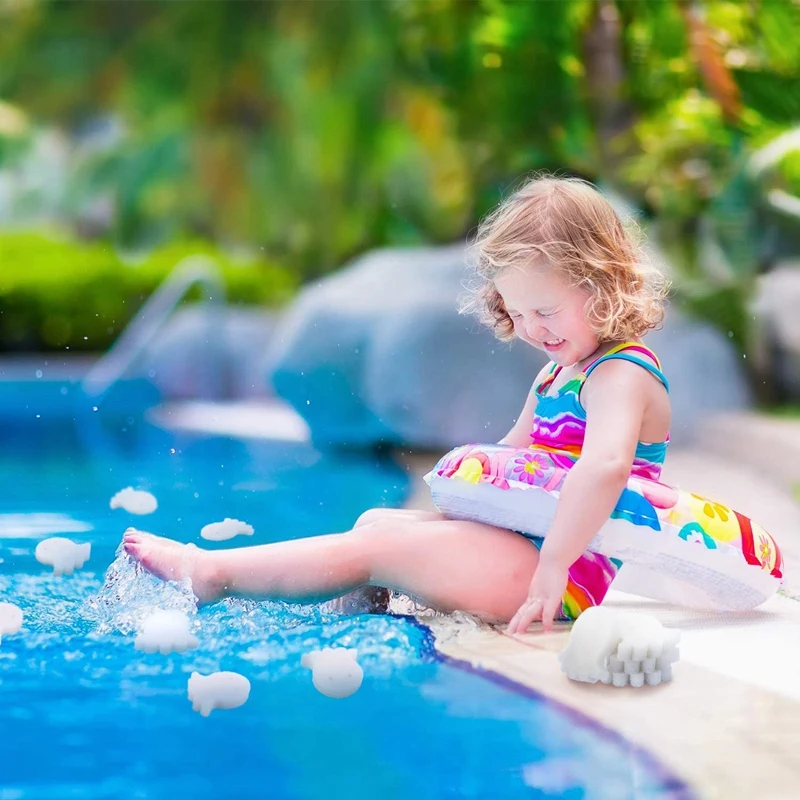 

18 Pieces Octopus Scum Sponge Oil Absorbing Sponges Spa Sponge for Swimming Pool Hot Tubs Spa Filters, Maintenance Kit