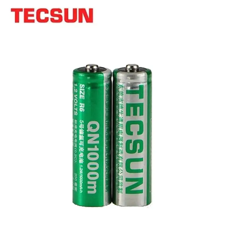 Перезаряжаемая батарея TECSUN 2 шт./3 шт. AA NIMH QN1000 мАч 1,2 в для TECSUN PL-660, 600380310398 радио Перезаряжаемая батарея TECSUN 2 шт./3 шт. AA NIMH QN1000 мАч 1,2 в для TECSUN PL-660, 600380310398 радио