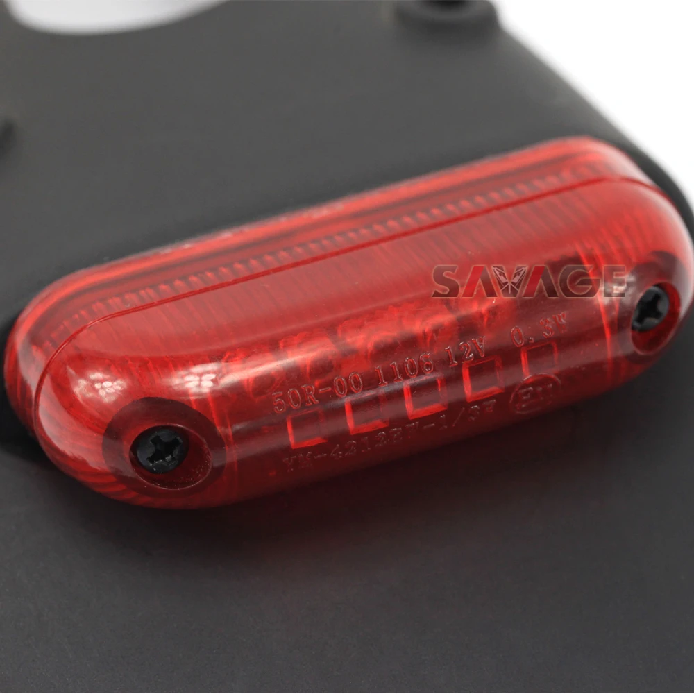 Мотоцикл Байк заднее крыло расширение пластины светодиодные задние фонари для KTM