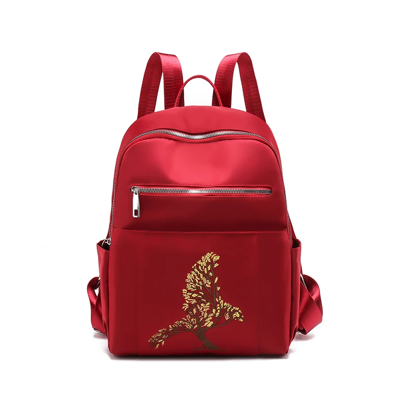 Bolsos verano 2020 женский рюкзак из парусины для школы девочек с противокражным принтом