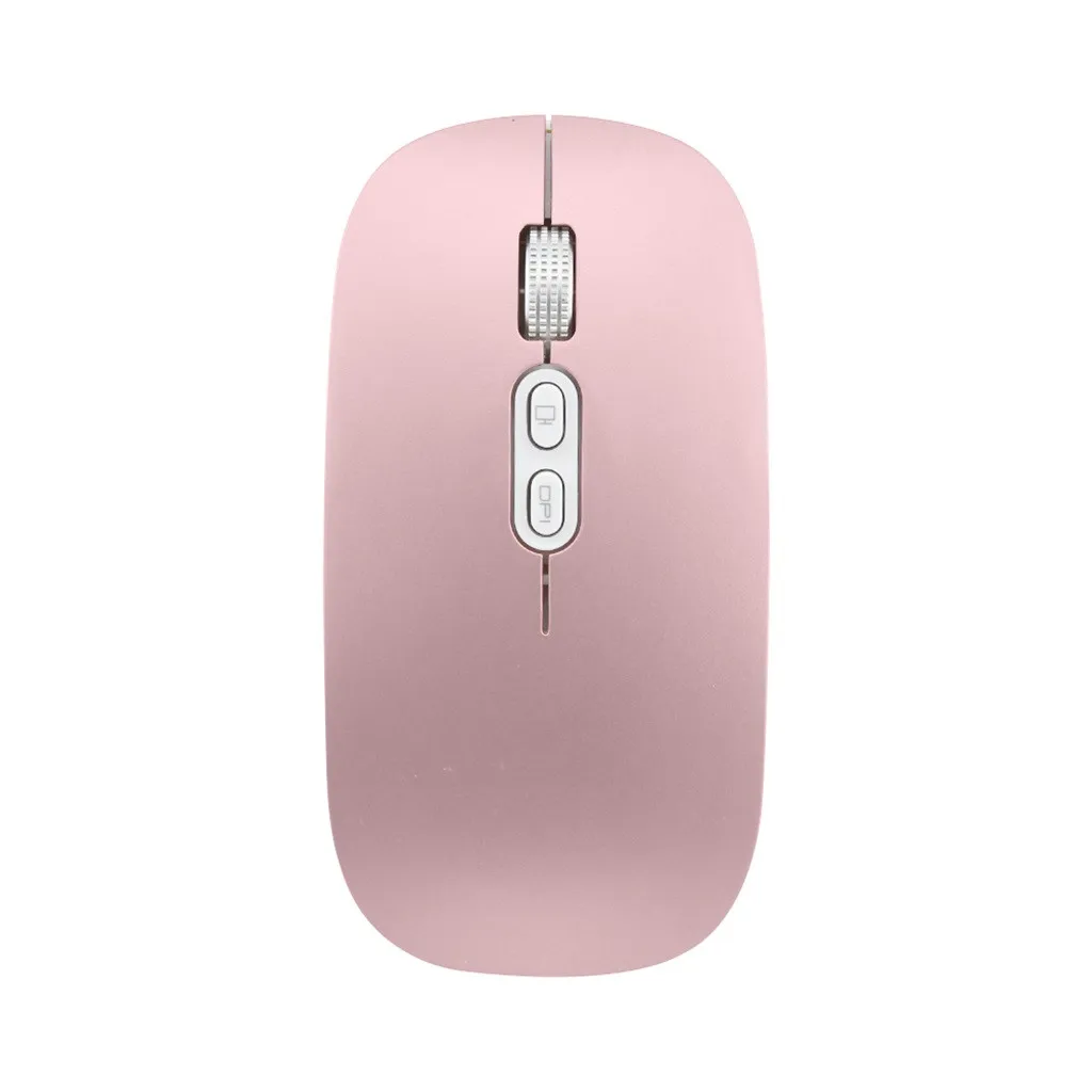 Rechargeable 2.4G Wireless Mouse Metal Noiseless Silent Click Optical Computer Gaming for PC laptop | Компьютеры и офис