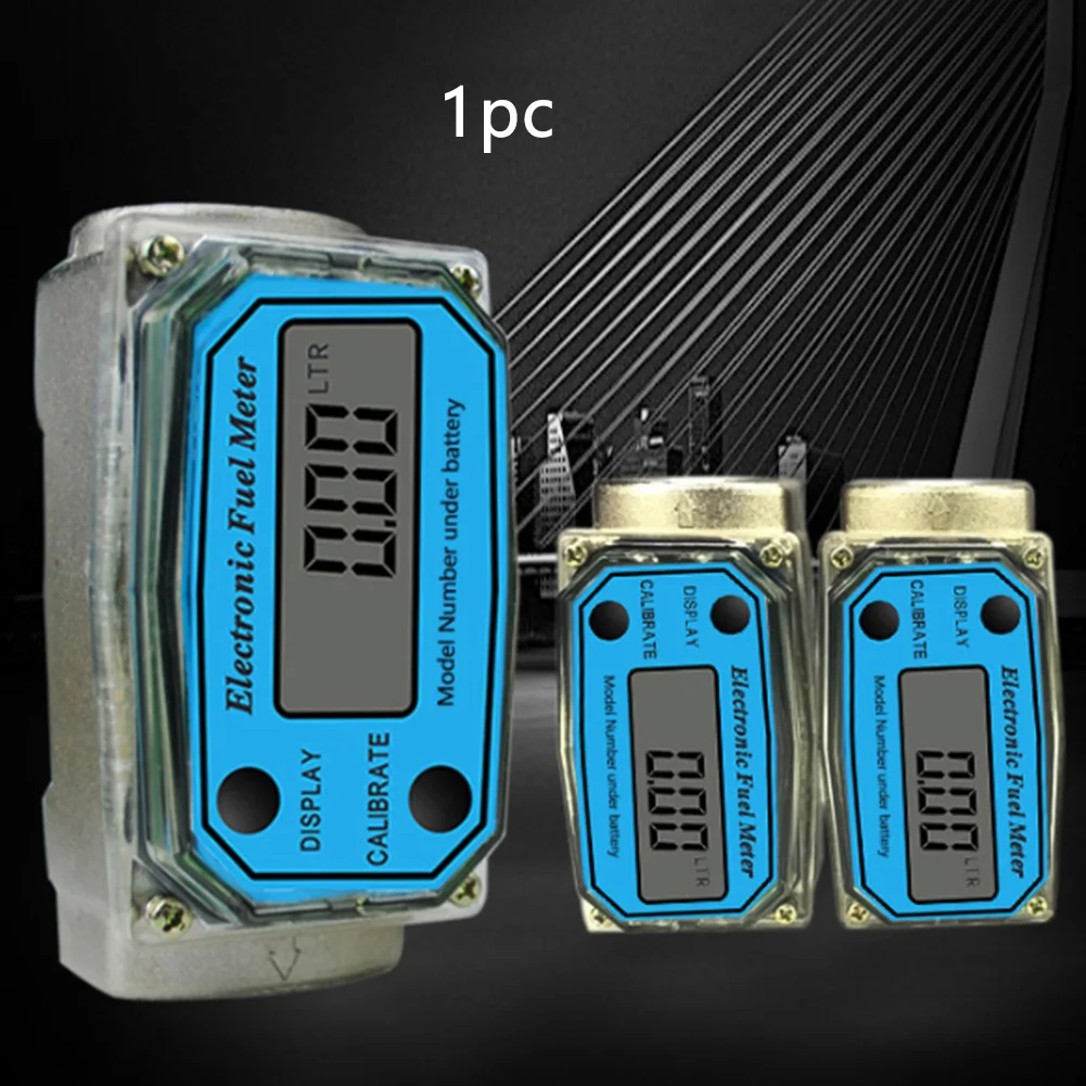 

K24 LCD Adjustable Flow Meter Tools Aluminum Alloy Digital Display Multipurpose High Accuracy Electronic Easy Operate Portable