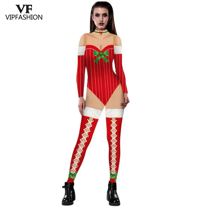 Модный сексуальный женский Рождественский костюм VIP костюмы для косплея