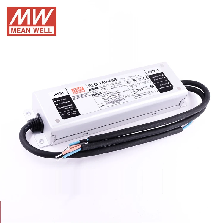 Original MEAN WELL ELG-150-48B/AB 150W quantum led board QB288 lm301b lm301h driver dimmable Power Supply | Лампы и освещение