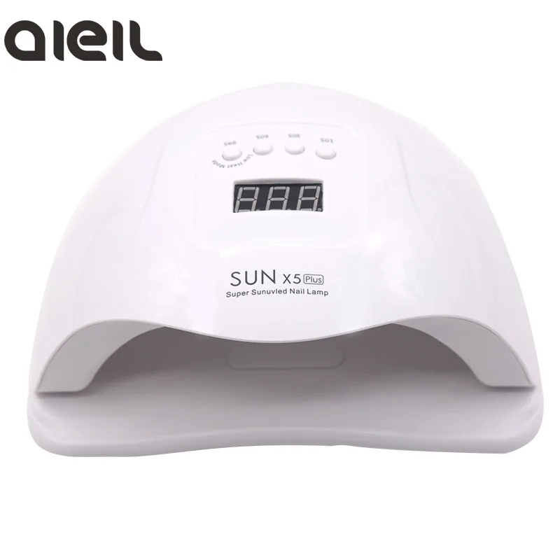 Сушилка для ногтей SUN X5 Plus УФ светодиодный аппарат сушки гель лака 80 Вт|Сушилки